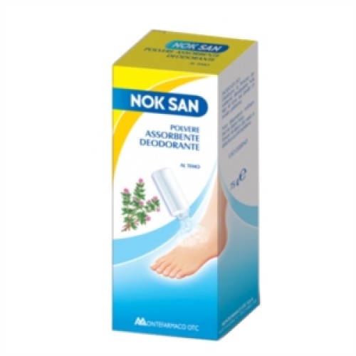 NOK SAN POLVERE ASSORBENTE DEODORANTE AL TIMO 75 G